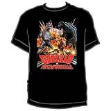 Godzilla Vs. Mechagodzilla Adult T-Shirt In Black