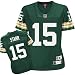 Reebok Green Bay Packers Bart Starr Women's Throwback Premier Jersey Size: Large