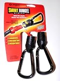Smart Bungee System Twist & Lock 2-Pack Carabiners