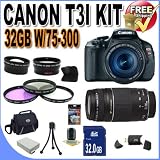 Buy Canon EOS Rebel T3i 18 MP CMOS Digital SLR Camera and DIGIC 4 Imaging with EF-S... by Canon