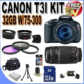 Buy Canon EOS Rebel T3i 18 MP CMOS Digital SLR Camera and DIGIC 4 Imaging with EF-S... by Canon now!