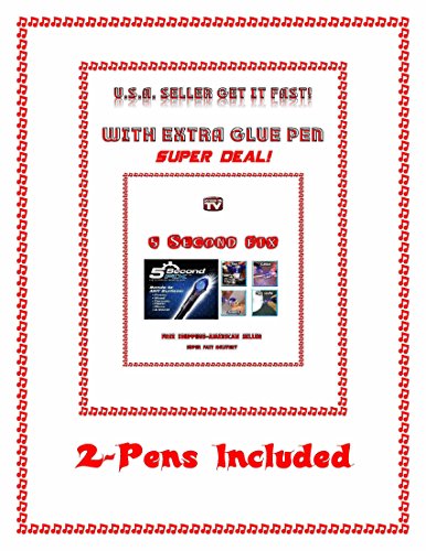 2 Peices 5 Second Fix As Seen On TV UV Welding Tool GEN Retail Packaging USA SELLER