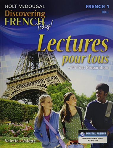 Discovering French Today: Lectures pour tous Student Edition Workbook Level 1 (French Edition)