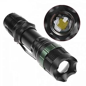 New Style Ultrafire Cree XML-T6 LED, LED Flashlight 900lumens,4w.Distance: 200-500m. Zoomable Torch