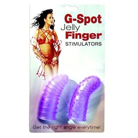 Pipedream Products G-spot Jelly Fingers, Purple