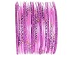 Beachcombers! Ethnic Glass Indian Wedding Bridal Bollywood Bangles Belly Dance Bracelets Set Purple
