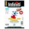 Infiniti A4 Blank White CD Label (100)