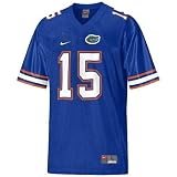 Nike Florida Gators #15 Youth Royal Blue Tackle Twill Football Jersey
