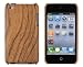Hard Wood Case for Apple iPod Touch 4G (4th Generation) - Brown