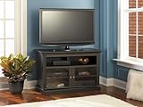 Bush Furniture MySpace New Haven Swivel Base Plasma,LCD TV Stand in Aged To ....