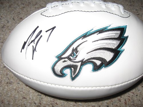 Michael Vick signed autographed Philadelphia Eagles logo football