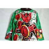 仮面ライダーオーズ　レッツポーズパジャマ・グリーン（バンダイ）上・下セット/１２０ＣＭ