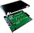 ZTC Sky 2.5" Enclosure M.2 (NGFF) SSD to SATA III Board Adapter. Multi Size Fit with High Speed 6.0GB/s. Model ZTC-EN006