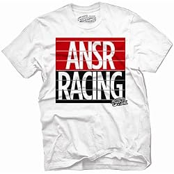 Answer Racing Vision Men's Short-Sleeve Casual Shirt - White