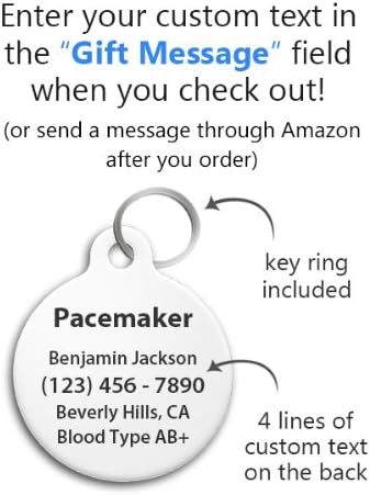 Medical Alert - Pacemaker - Modern Caduceus Symbol