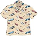 Chevrolet Corvette Cars Hawaiian Shirt, Tan