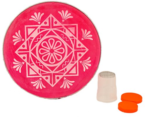 KARMASHYA 8" Lakshmi Maa Puja Pooja Rangoli Stencil Pookalam Mandana Muggu Floor Art Plate