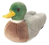 Mallard Duck -  Audubon Plush Bird (Authentic Bird Sound)