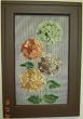 Large Painted Screen - Hydrangea