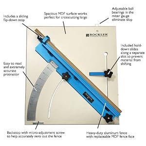 Rockler Table Saw Crosscut Sled