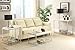 Convenience Concepts Palm Beach Coffee Table with Shelf and Removable Trays, White