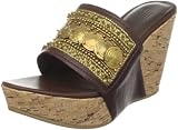 Pelle Moda Womens Fulton Wedge Sandal Sandal