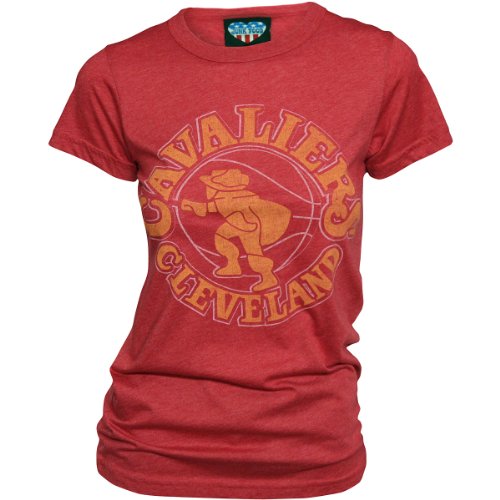 Junk Food Cleveland Cavaliers Women's Heathered T-Shirt Medium