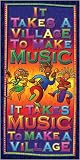 Music is Life & It Takes A Village Posters - B001BMCGS0