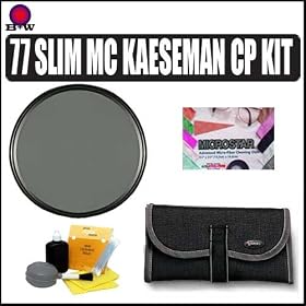 B&W B+W 77mm MRC Kaesemann Circular Polarizer Filter Kit for Canon EF-S 10-22/3.5-4.5 USM