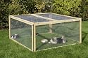 Kerbl 84399 VARIO Freigehege mit Maschendraht, 6 Elemente &aacute; 120 x 60 cm