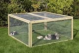 Maxi-Pet 84399 VARIO Freigehege mit Maschendraht, 6 Elemente  120 x 60 cm