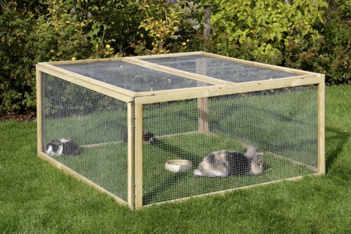 Kerbl 84399 VARIO Freigehege mit Maschendraht, 6 Elemente &aacute; 120 x 60 cm