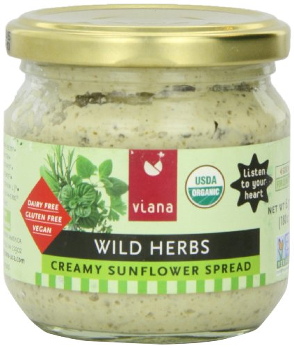 Viana Wild Herb Sunflower Spread, 6.35 Ounce