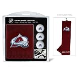 Colorado Avalanche Golf Towel with Golf Balls Gift Set