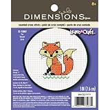 Dimensions Crafts Kids Learn a Craft Counted Cross Stitch, Fox