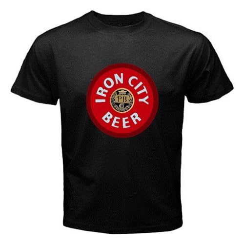 Iron City Beer Logo New Black Tshirt Size "3XL