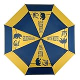 California Golden Bears 62 WindSheer II Golfers Auto-Open Umbrella NCAA College Athletics