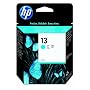 Original HP 13 Cyan Ink Cartridge in Retail Packaging