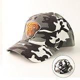 NFL Cleveland Browns Black and White Camo Baseball Hat