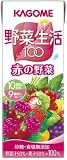 (お徳用ボックス) 野菜生活100 赤の野菜 200ml×24本の画像