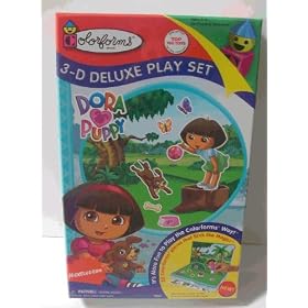 Dora Puppy 3-D Deluxe Colorforms Play Set