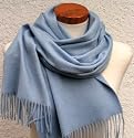 Original Passigatti - Cashmere-Schal f&uuml;r Damen oder Herren - Farbe: blau