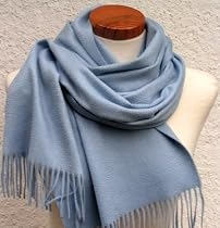 Original Passigatti - Cashmere-Schal f&uuml;r Damen oder Herren - Farbe: blau