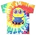 Minions Hippie Minion Mens Tie Dyed T-Shirt (XX-Large)