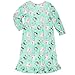 The Secret Life of Pets Girls Flannel Granny Gown Nightgown Pajamas (8, Max Gidget Green)