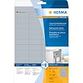 Herma Typenschildetiketten A4 4221 45,7x21,2 mm extrem stark haftend Folie matt 1200 St�ck silber