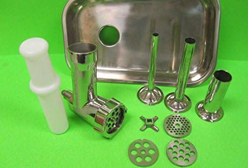 STAINLESS STEEL Metal Meat Grinder Food Chopper Attachment for Kitchenaid Mixer