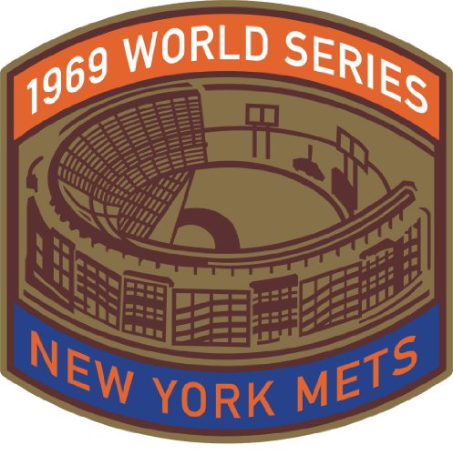 MLB New York Mets 1969 World Series Patch