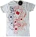 Domo-kun Colors Jump Around Montage Slim-fit T-shirt