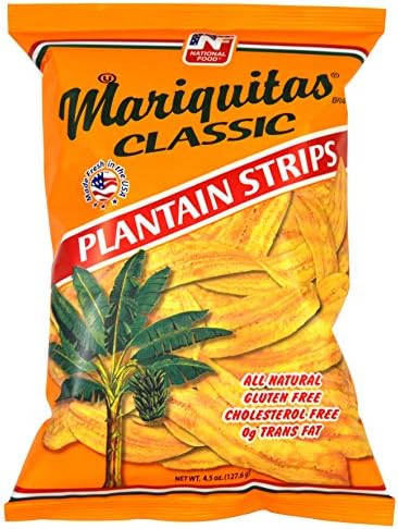 Mariquitas Plantain Strips, 4.5 Ounce (Pack of 9)